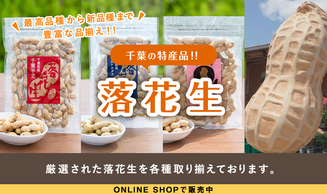 通販「落花生」